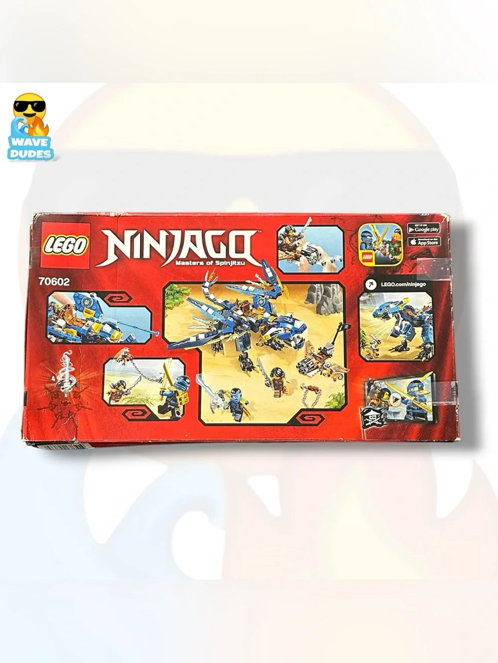 Lego Ninjago Jay’s Elemental Dragon #70602 Lego Set (Complete and Sealed Set)